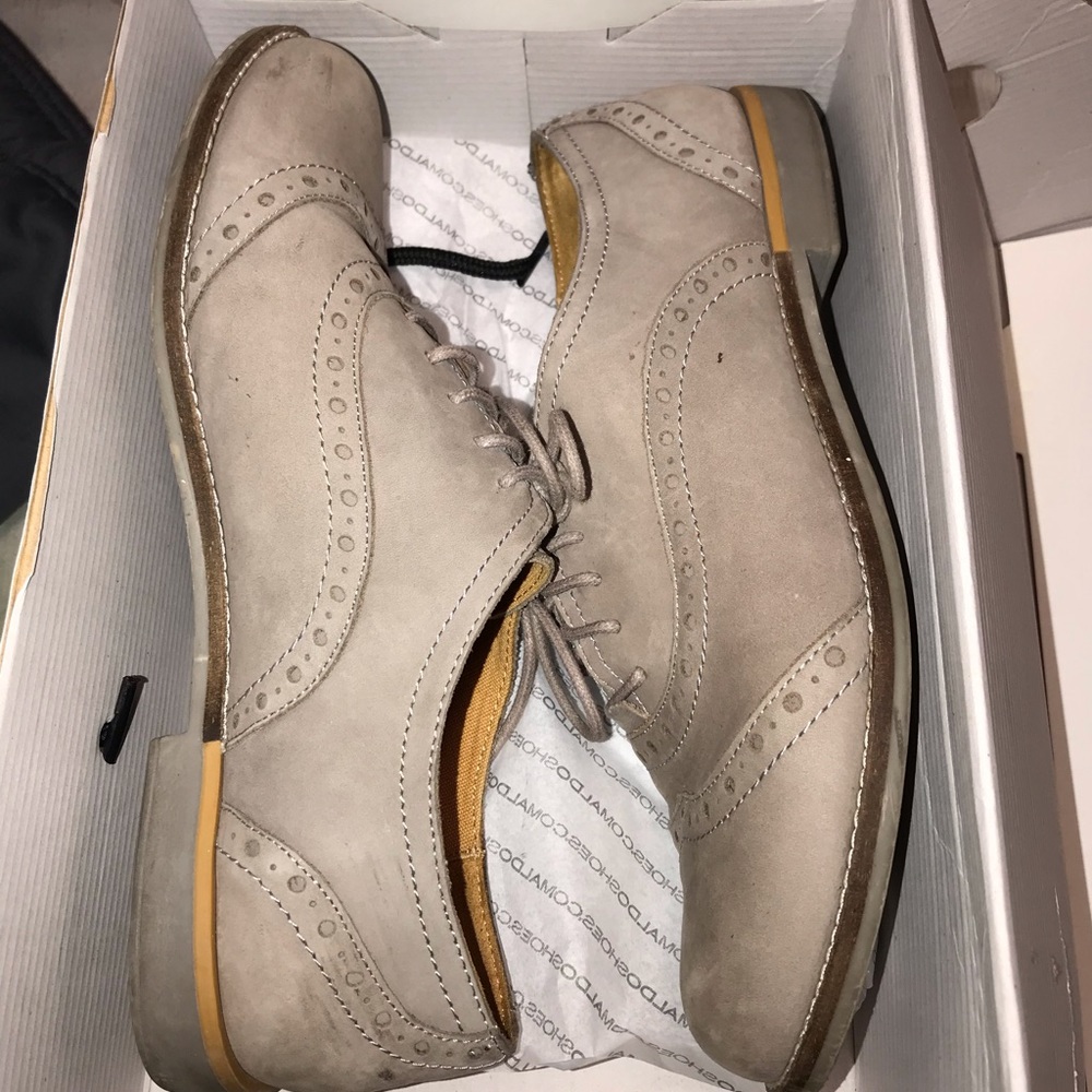 Men Aldo suede grey shoe